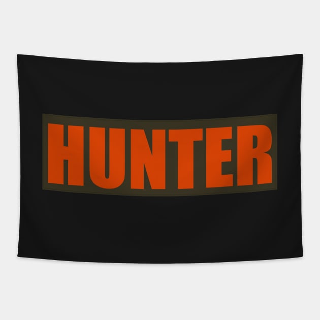 HUNTER Vest Patch Tapestry by J. Rufus T-Shirtery