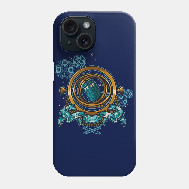 Turn the Time, Twist the Space Phone Case by LetterQ