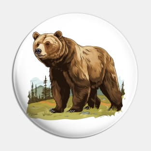 Bear Grazer Pin