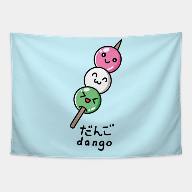 Kawaii Dango Tapestry by SuperrSunday