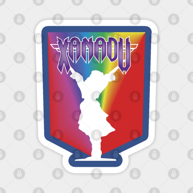 Xanadu Rainbow Magnet by Elijah101