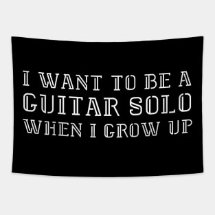 I want to be a guitar solo (version 2) Tapestry