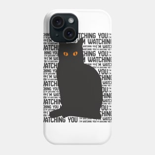 Black Cat Phone Case