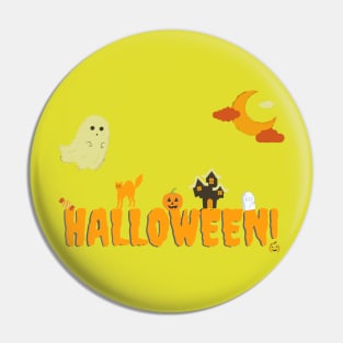 Halloween day Pin