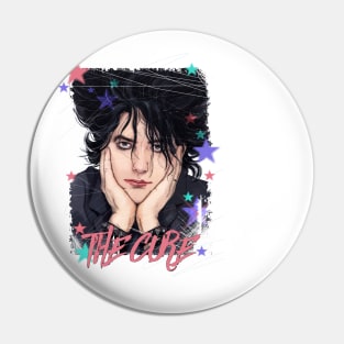 Robert Smith The Cure Pin