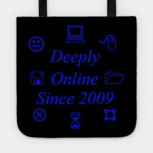 Deeply Online (blue) Tote