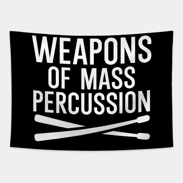 Weapons of mass percussion Tapestry by maxcode