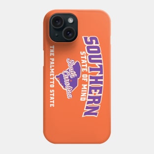 Southern State of Mind - Orange Phone Case