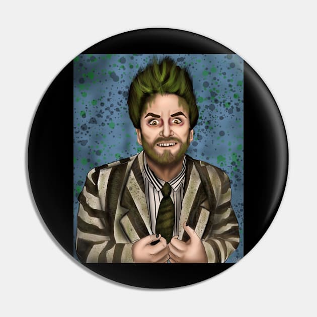 Beetlejuice Pin by Vallieboy_art