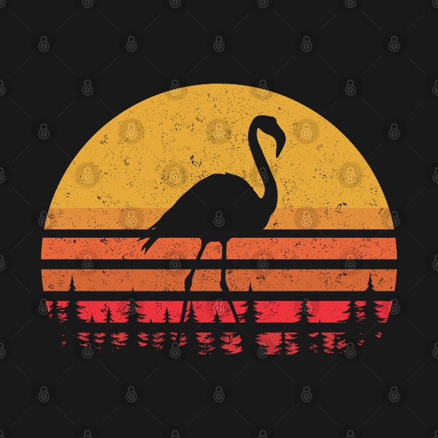 Vintage Flamingo by LotusTee