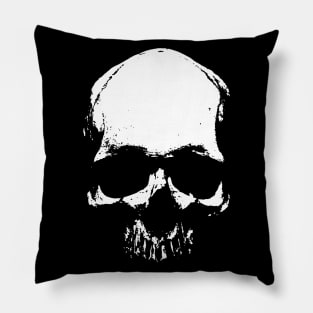 Human skull Pillow