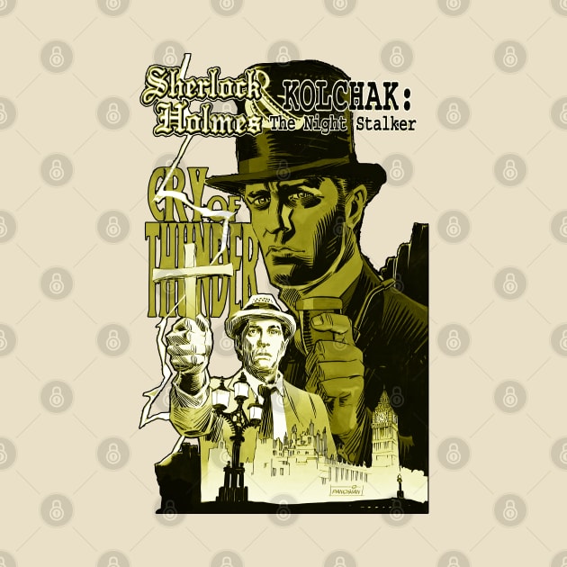 SHERLOCK HOLMES & KOLCHAK : THE NIGHT STALKER by JungleLordArt