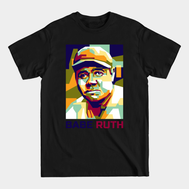 Discover Abstract Popart Babe Ruth T-Shirt