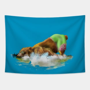 Summer Bear Tapestry