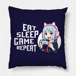 Gamer Girls Rule 3 Pillow