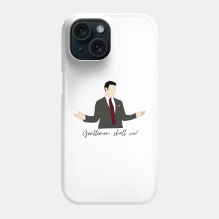 elijah mikaelsons gentlemen shall we the originals Phone Case