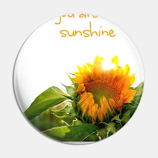 sunflower burst (you are my sunshine) Pin