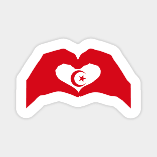 We Heart Islam Patriot Flag Series Magnet