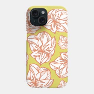 Flower daisy pattern cute pink Phone Case