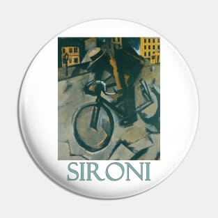 The Cyclist by Mario Sironi Pin