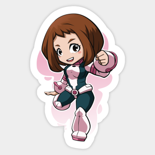 Uraraka Stickers Teepublic