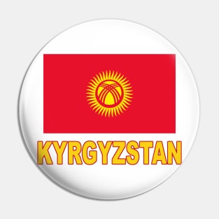 The Pride of Kyrgyzstan - National Flag Design Pin