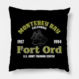 Fort Ord Monterey Bay Pillow