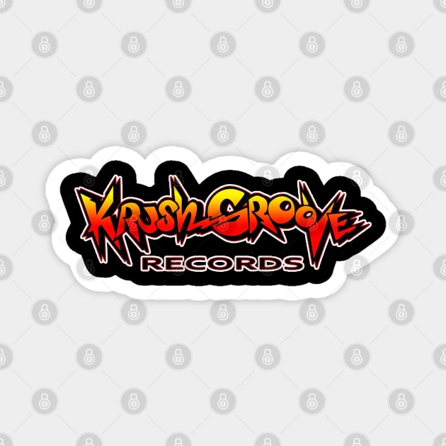 Krush Groove Records 1985 Magnet by UrbanLifeApparel