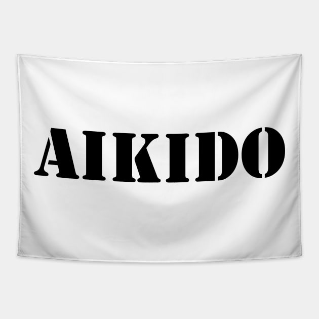 I love aikido Tapestry by busines_night