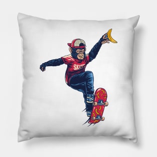 Ape Skate Pillow