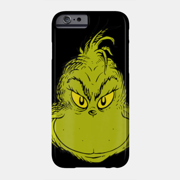 Dr Seuss Classic Grinch Face T Shirt Dr Seuss Classic Grinch Face Grinch F Phone Case Teepublic