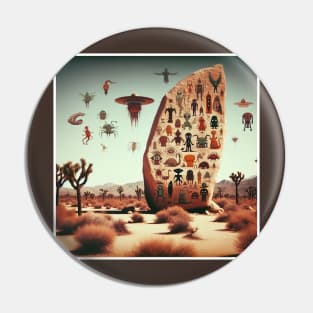 The Living Monolith Pin