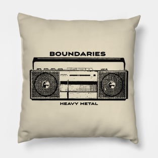 Boundaries Pillow