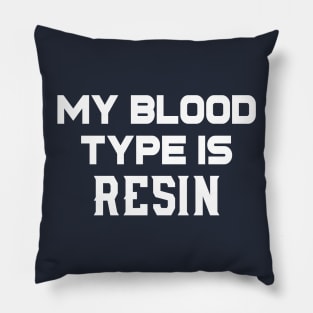 My Blood Type Pillow