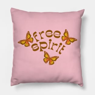 Free Spirit butterflies Pillow