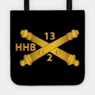 HQs and HQs Battery, 2nd Bn, 13th Field Artillery Regiment - Arty Br wo Txt Tote