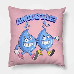 Las Amigotas Pillow