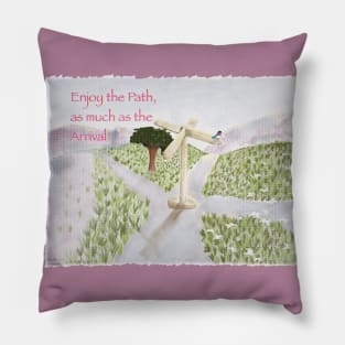 Enjoy the Path Pillow