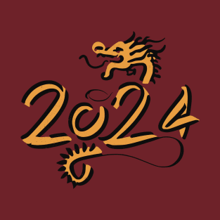 Year Of The Dragon 2024 Happy Chinese New Year T-Shirt