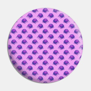 Purple Turtle Pattern Pin