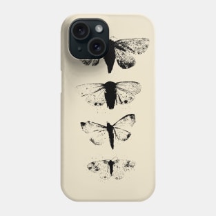 Black Moths Phone Case