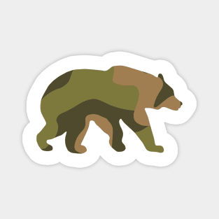 Norwegian Woodland Bear Magnet
