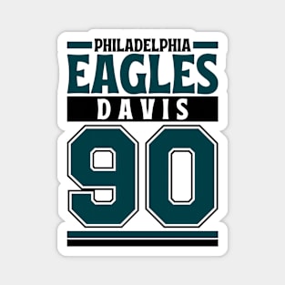 Philadelphia Eagles Davis 90 American Football Edition 3 Magnet