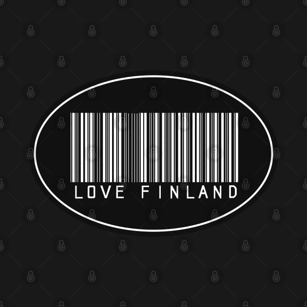 Love Finland Barcode by Perkele Shop