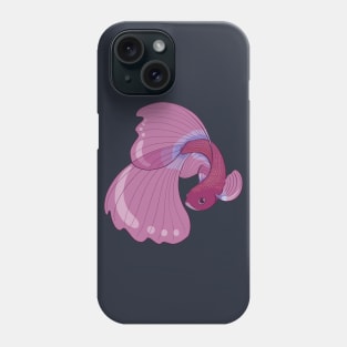 Purple Haze Betta Fish Phone Case