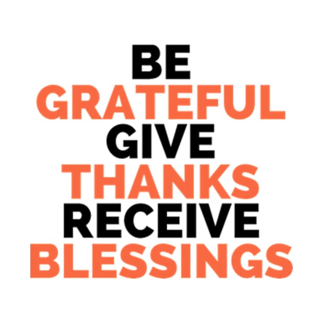 Be grateful by THP