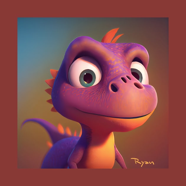 Baby Dinosaur Dino Bambino - Ryan by KOTOdesign