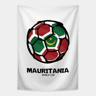 Mauritania Football Country Flag Tapestry