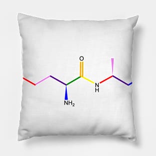 Vyvanse Molecule Rainbow Chemistry Pillow