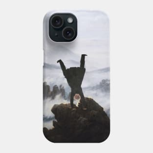 Wanderer above the sea of fog Phone Case